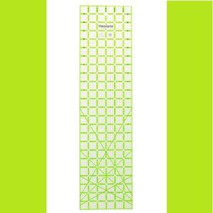 Non-Slip Rectangle Quilting Ruler - 6" x 24"